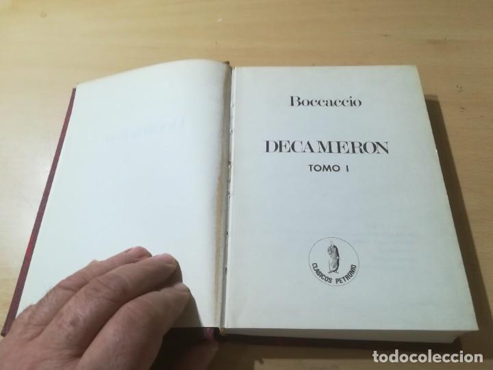 Libros de segunda mano: DECAMERON (I) / BOCCACCIO / AK16 / PETRONIO - Foto 3