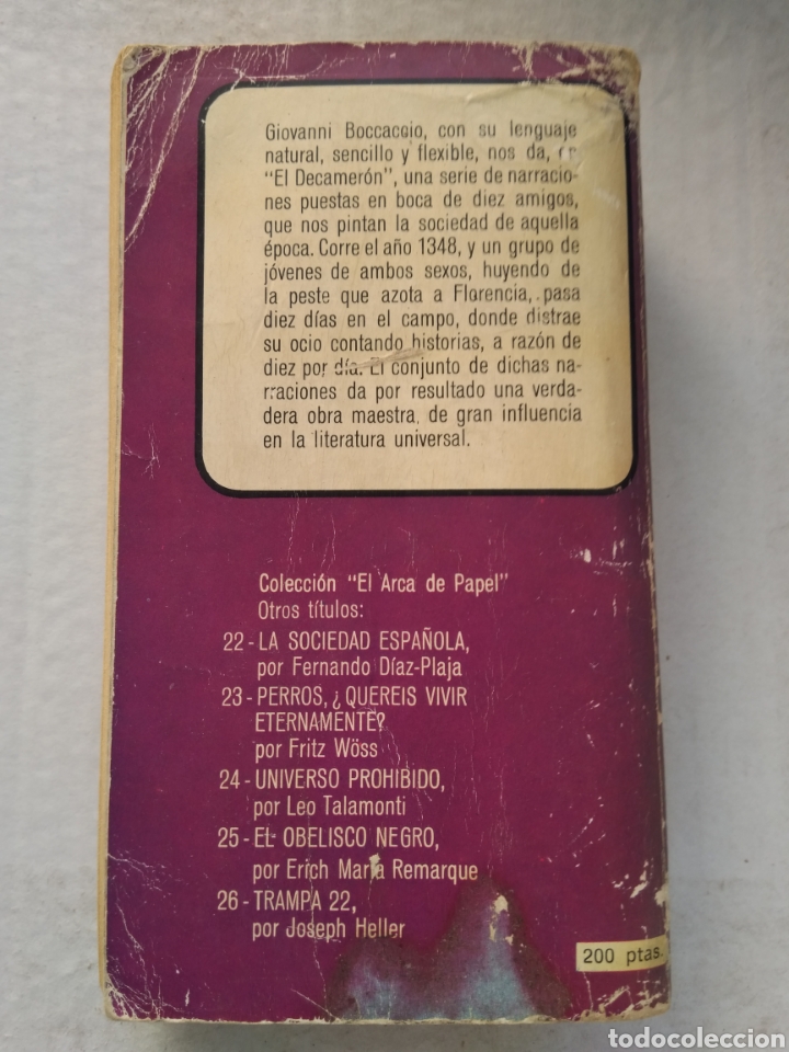Libros de segunda mano: EL DECAMERON/GIOVANNI BOCCACCIO - Foto 4