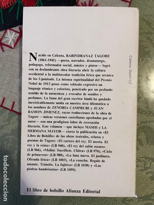Libros de segunda mano: Rabindranaz Tagore: Mashi la hermana mayor - Foto 2