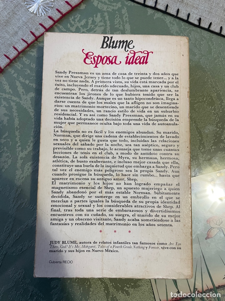 Libros de segunda mano: Esposa ideal (Judy Blume) - Foto 2