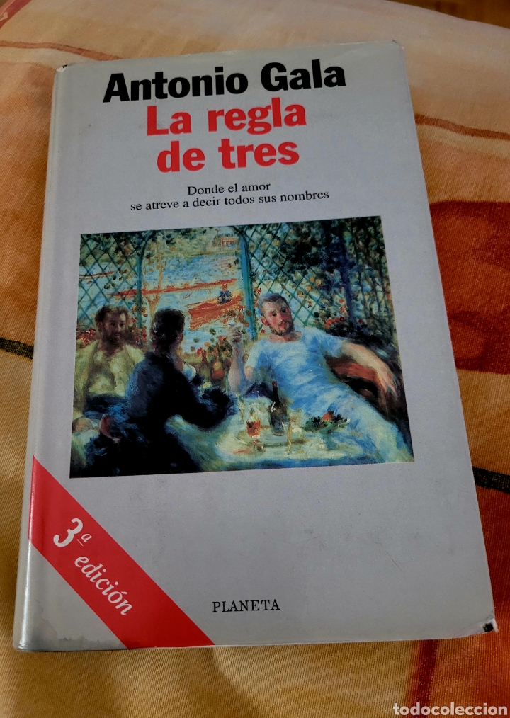 Libros de segunda mano: La regla de tres - Antonio Gala - Foto 1