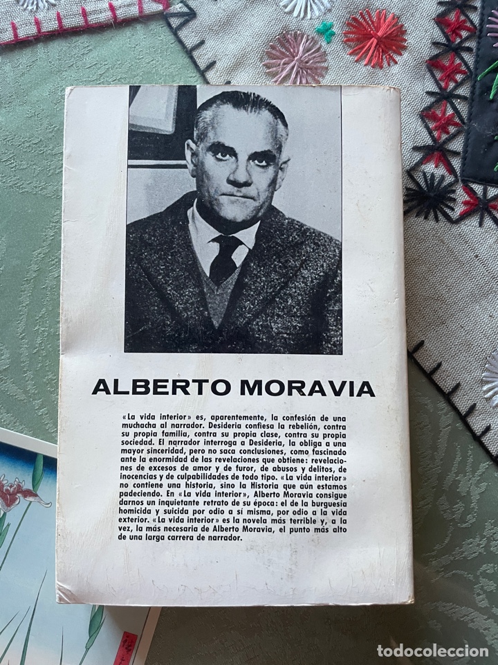 Libros de segunda mano: Alberto Moravia: la vida interior - Foto 2