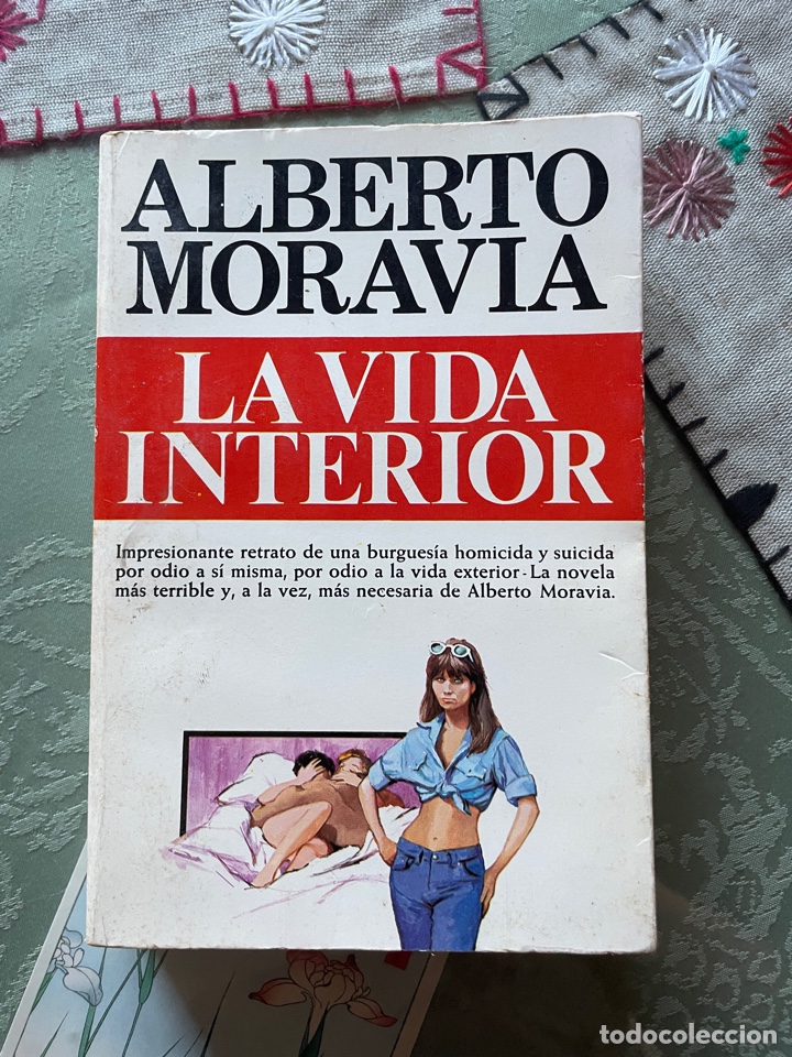 Libros de segunda mano: Alberto Moravia: la vida interior - Foto 1