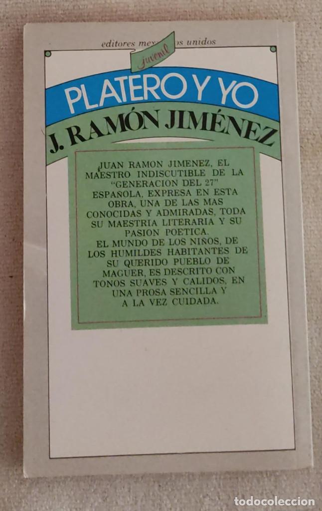 Libros de segunda mano: Platero y yo. - Foto 2