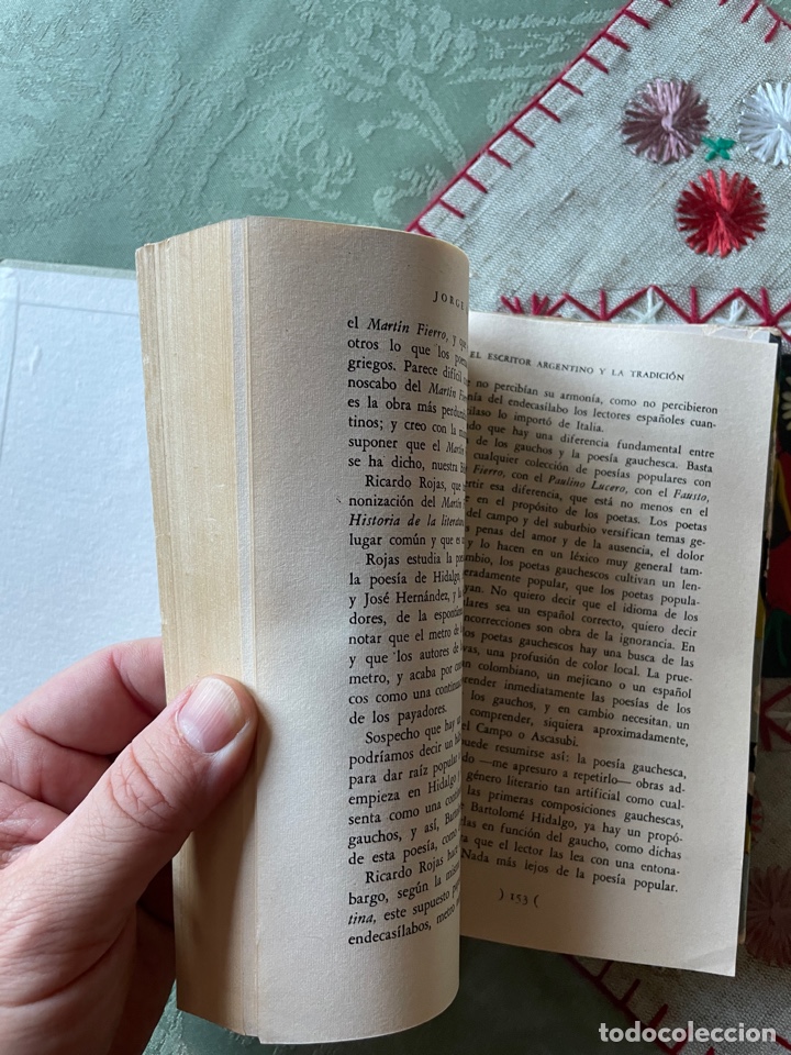 Libros de segunda mano: Jorge Luis Borges: discusi&oacute;n (Emece editores) - Foto 3