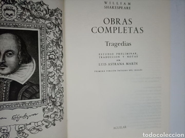 Libros de segunda mano: Shakespeare. Obras completas I . Santillana ediciones 2003 - Foto 5