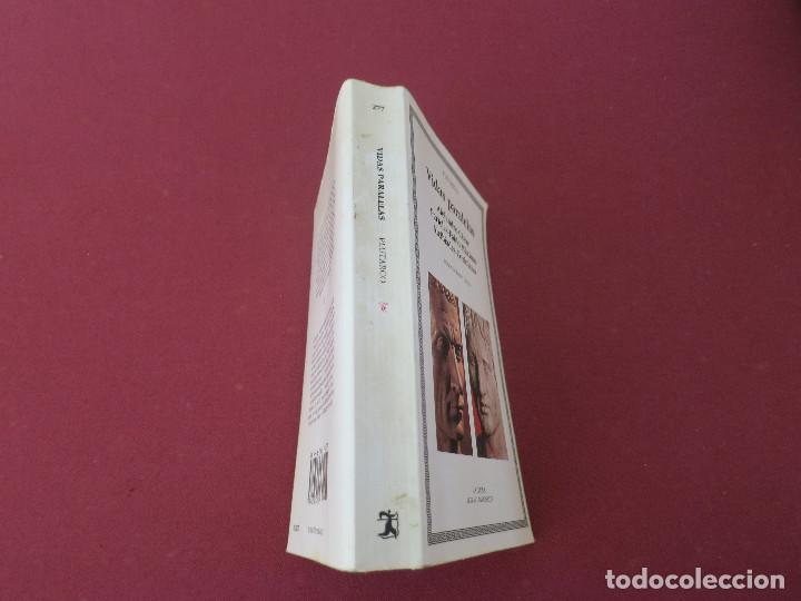 Libros de segunda mano: VIDAS PARALELAS. ALEJANDRO-C&Eacute;SAR, PERICLES-FABIO M&Aacute;XIMO, ALCIB&Iacute;ADES-CORIOLANO. PLUTARCO. C&aacute;tedra - Foto 2