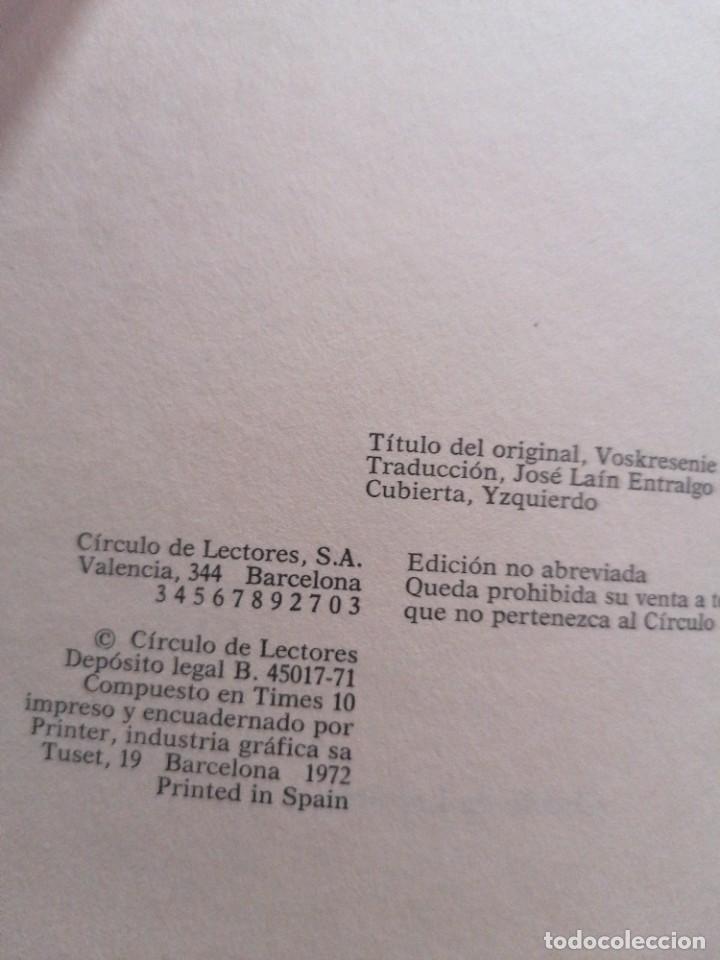 Libros de segunda mano: RESURRECCI&Oacute;N - Foto 4