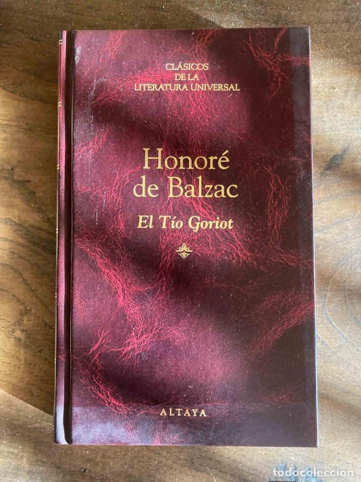 Libros de segunda mano: EL TIO GORIOT. HONORE DE BALZAC. EDICIONES ALTAYA. 1994 - Foto 1