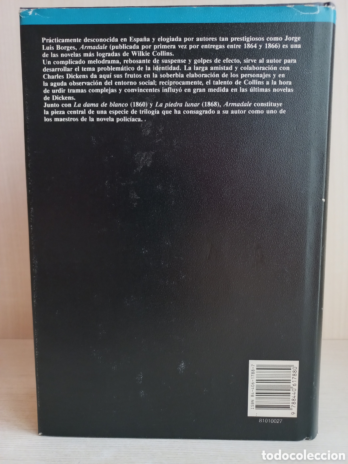 Libros de segunda mano: Armadale. Wilkie Collins. Ediciones B, 1991. - Foto 3