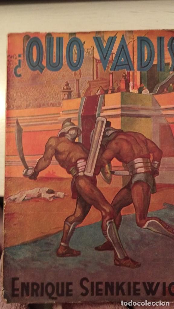 Libros de segunda mano: &iquest; Quo Vadis? Editorial Tor 1957 - Foto 1