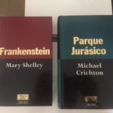 Libros de segunda mano: LOTE 2 LIBROS. FRANKENSTEIN Y PARQUE JURÁSICO (MARY SHELLEY Y MICHAEL CRICHTON). CLÁSICOS. Lote 361763190