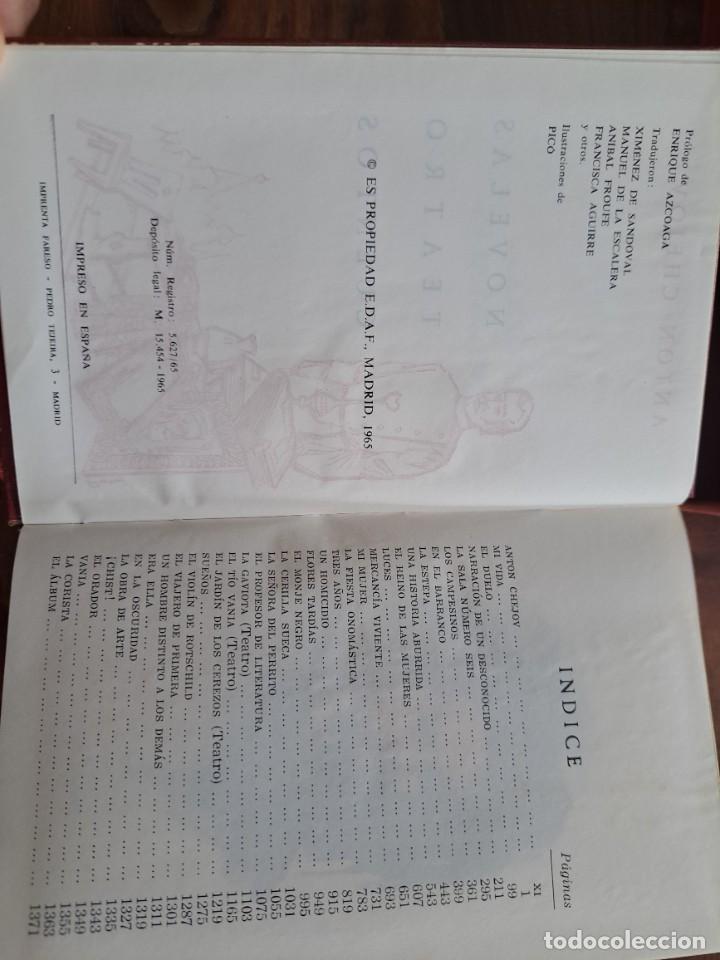 Libros de segunda mano: Chejov. Obras Seleccionadas. Edaf. - Foto 3