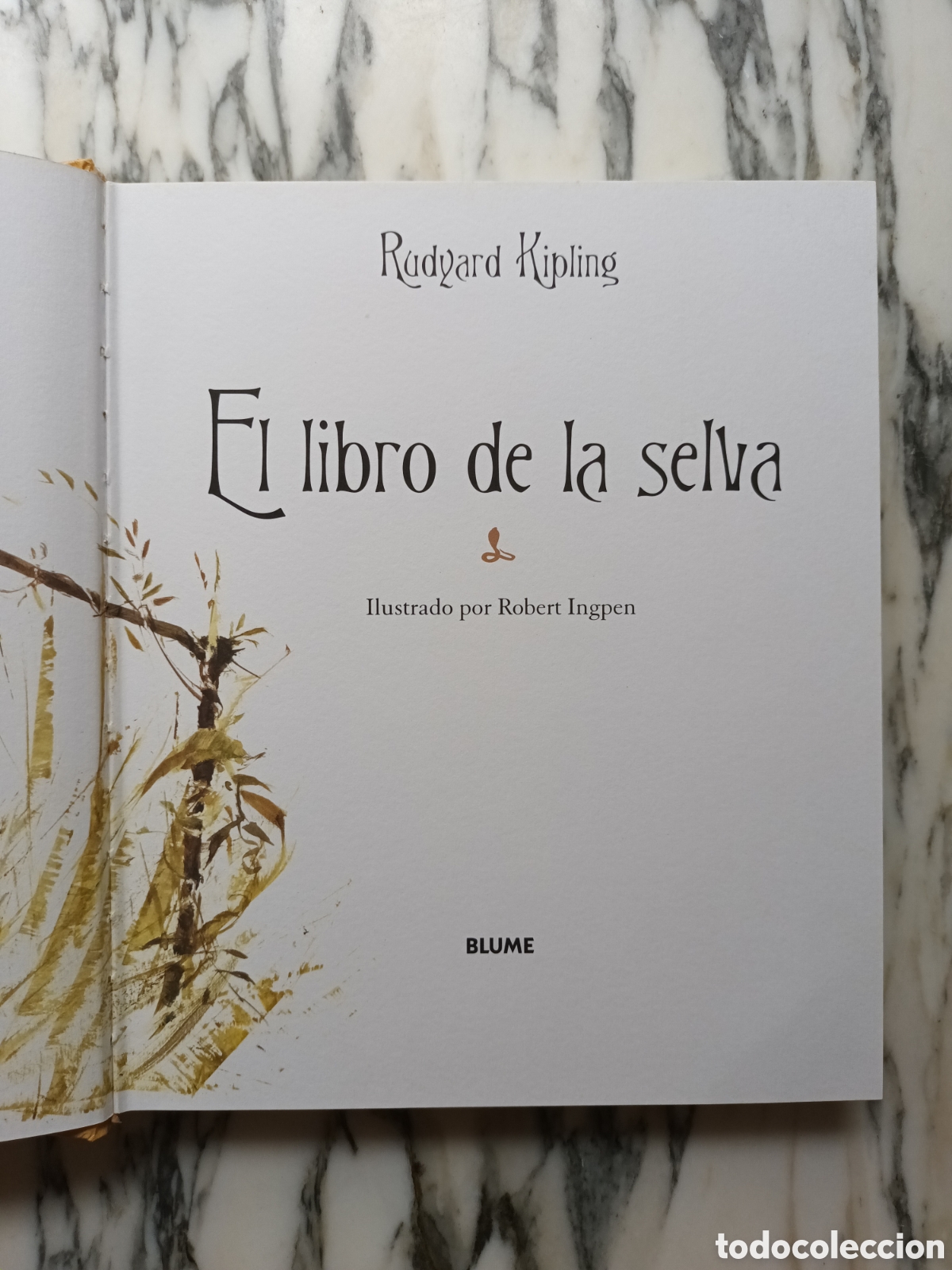 Libros de segunda mano: EL LIBRO DE LA SELVA - RUDYARD KIPLING - ILUSTRACIONES ROBERT INGPEN - BLUME - 2007 - Foto 2