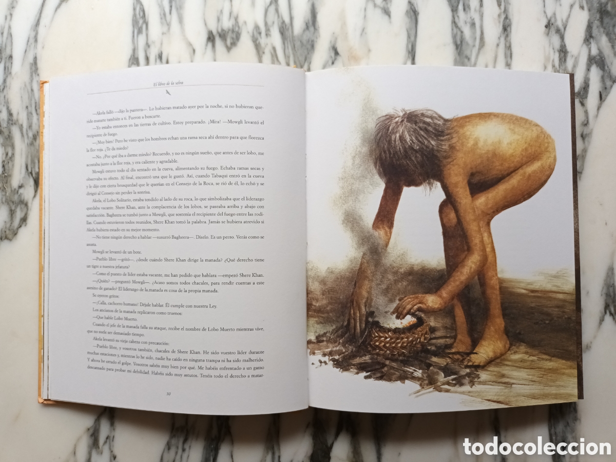 Libros de segunda mano: EL LIBRO DE LA SELVA - RUDYARD KIPLING - ILUSTRACIONES ROBERT INGPEN - BLUME - 2007 - Foto 4