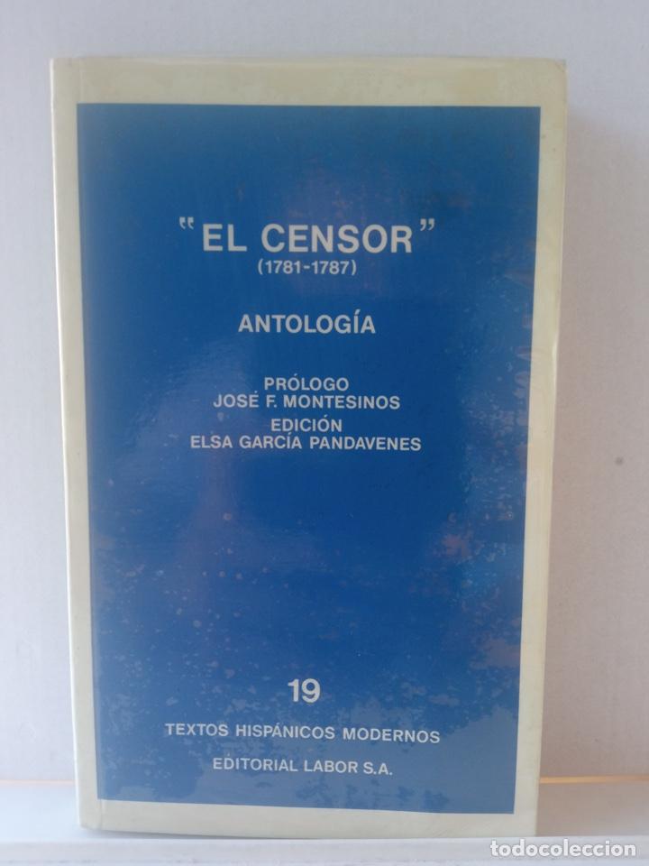 Libros de segunda mano: EL CENSOR (1781-1787) (Textos Hisp&aacute;nicos Modernos) - Foto 1