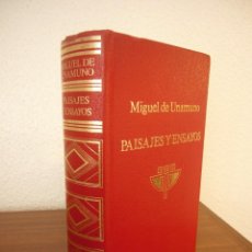 Libros de segunda mano: MIGUEL DE UNAMUNO: OBRAS COMPLETAS, I: PAISAJES Y ENSAYOS (ESCELICER, 1966) MUY BUEN ESTADO. Lote 363121320