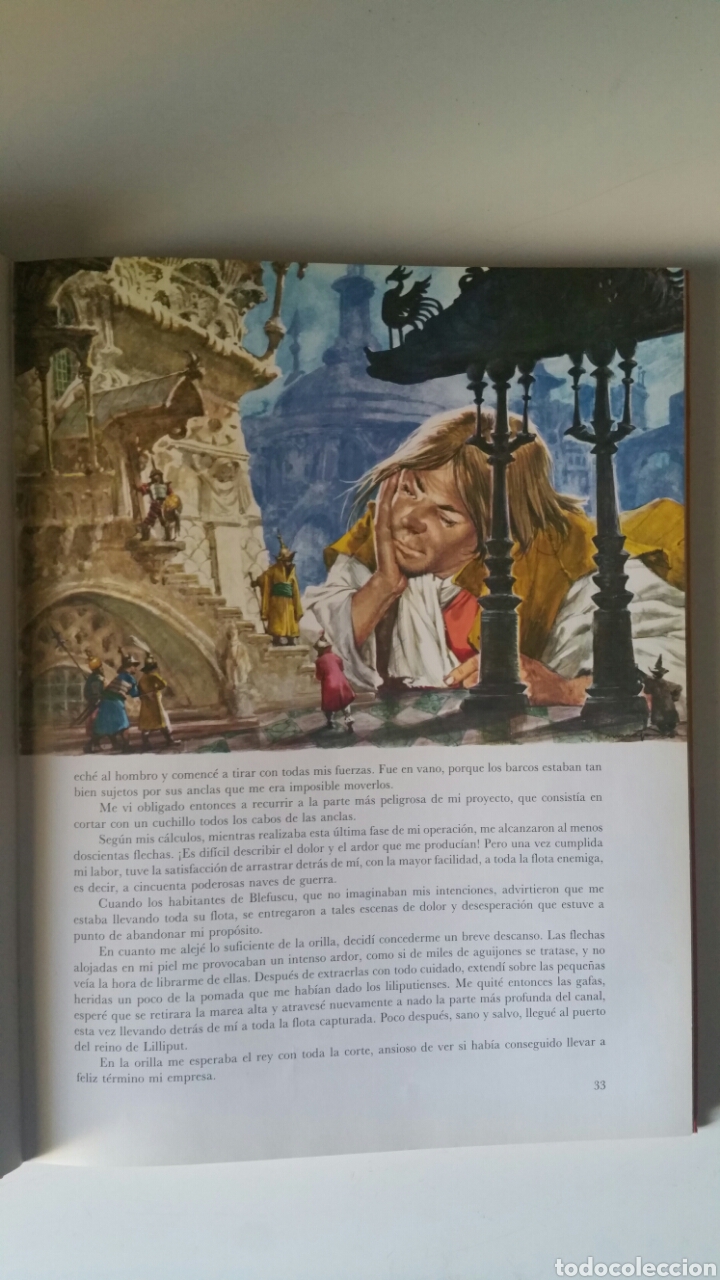Libros de segunda mano: Los viajes de gulliver. Jonathan Swift, editorial edelvives 1986. - Foto 11