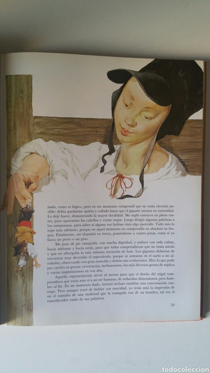 Libros de segunda mano: Los viajes de gulliver. Jonathan Swift, editorial edelvives 1986. - Foto 12