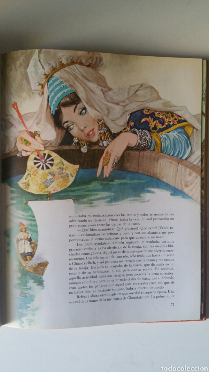 Libros de segunda mano: Los viajes de gulliver. Jonathan Swift, editorial edelvives 1986. - Foto 13