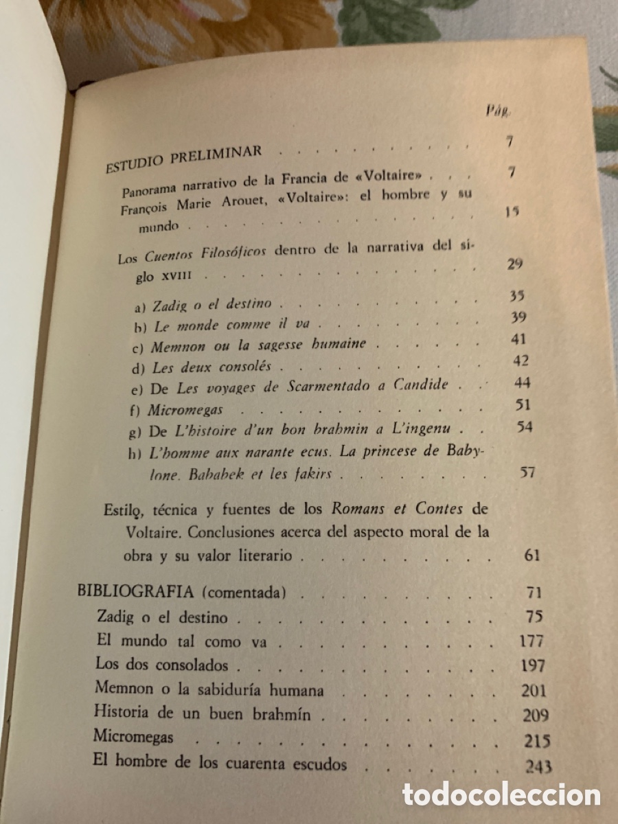 Libros de segunda mano: Cuentos escogidos. Voltaire. 2 tomos. Los Amigos de la Historia. - Foto 9