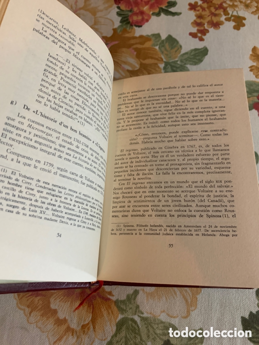 Libros de segunda mano: Cuentos escogidos. Voltaire. 2 tomos. Los Amigos de la Historia. - Foto 10