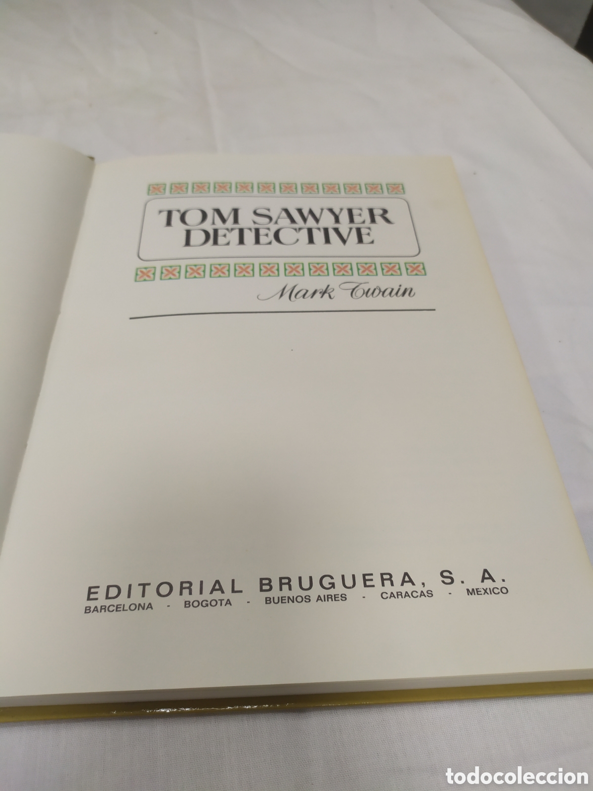 Libros de segunda mano: Tom Sawyer detective. Editorial Bruguera, 2972 - Foto 3