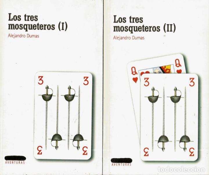 Libros de segunda mano: Los tres mosqueteros. Dos tomos. - Foto 1