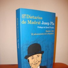 Libros de segunda mano: DIETARIOS DE MADRID - JOSEP PLA - DESTINO, COMO NUEVO. Lote 363573340