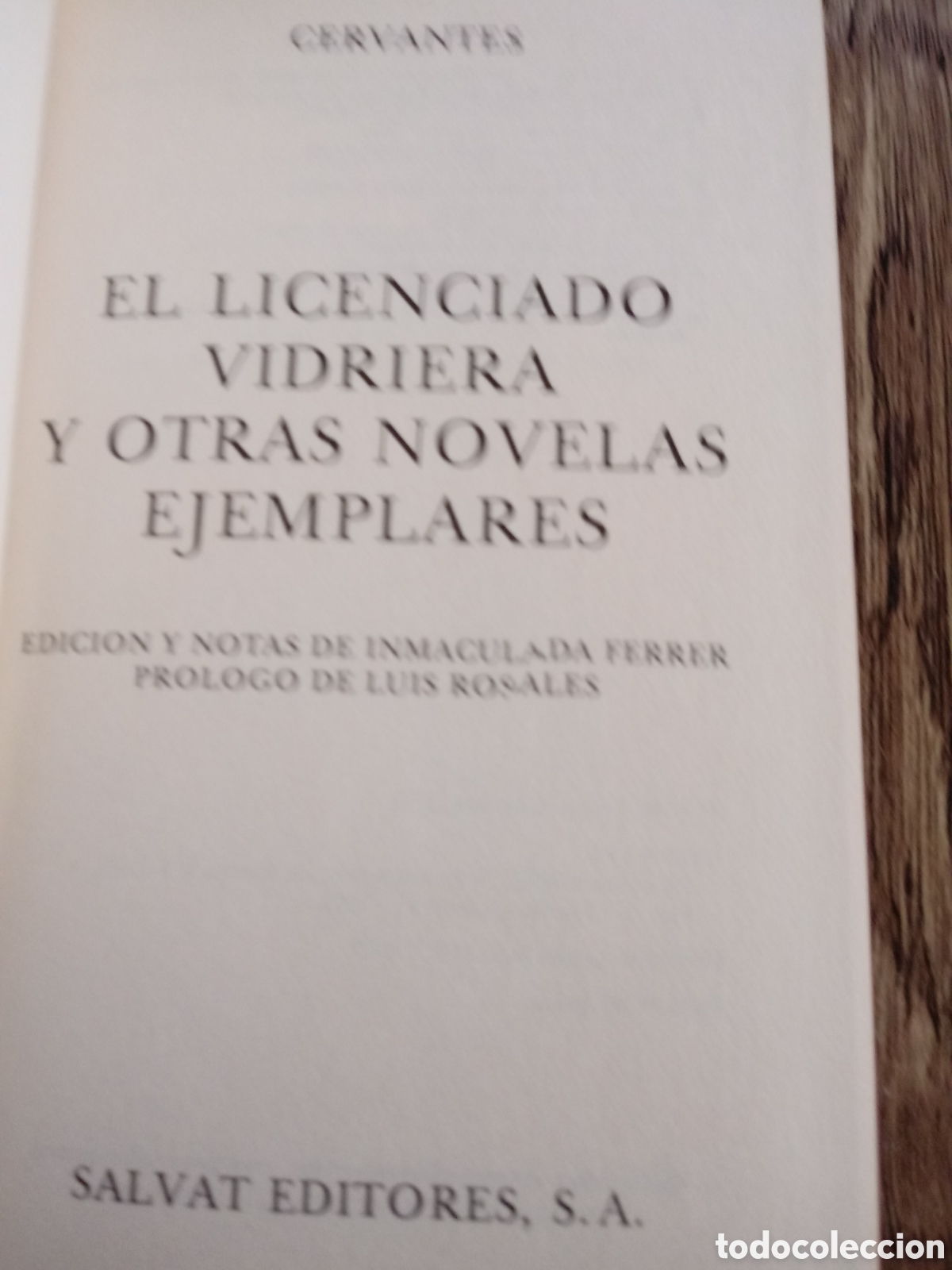 Libros de segunda mano: El licenciado Vidriera de Cervantes. - Foto 2