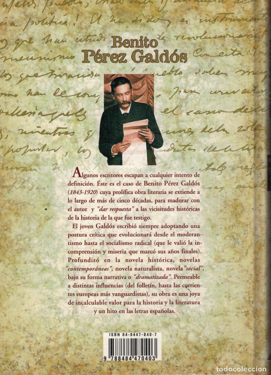 Libros de segunda mano: Benito P&eacute;rez Gald&oacute;s, Casandra / Ediciones Rueda 2001 - Foto 2