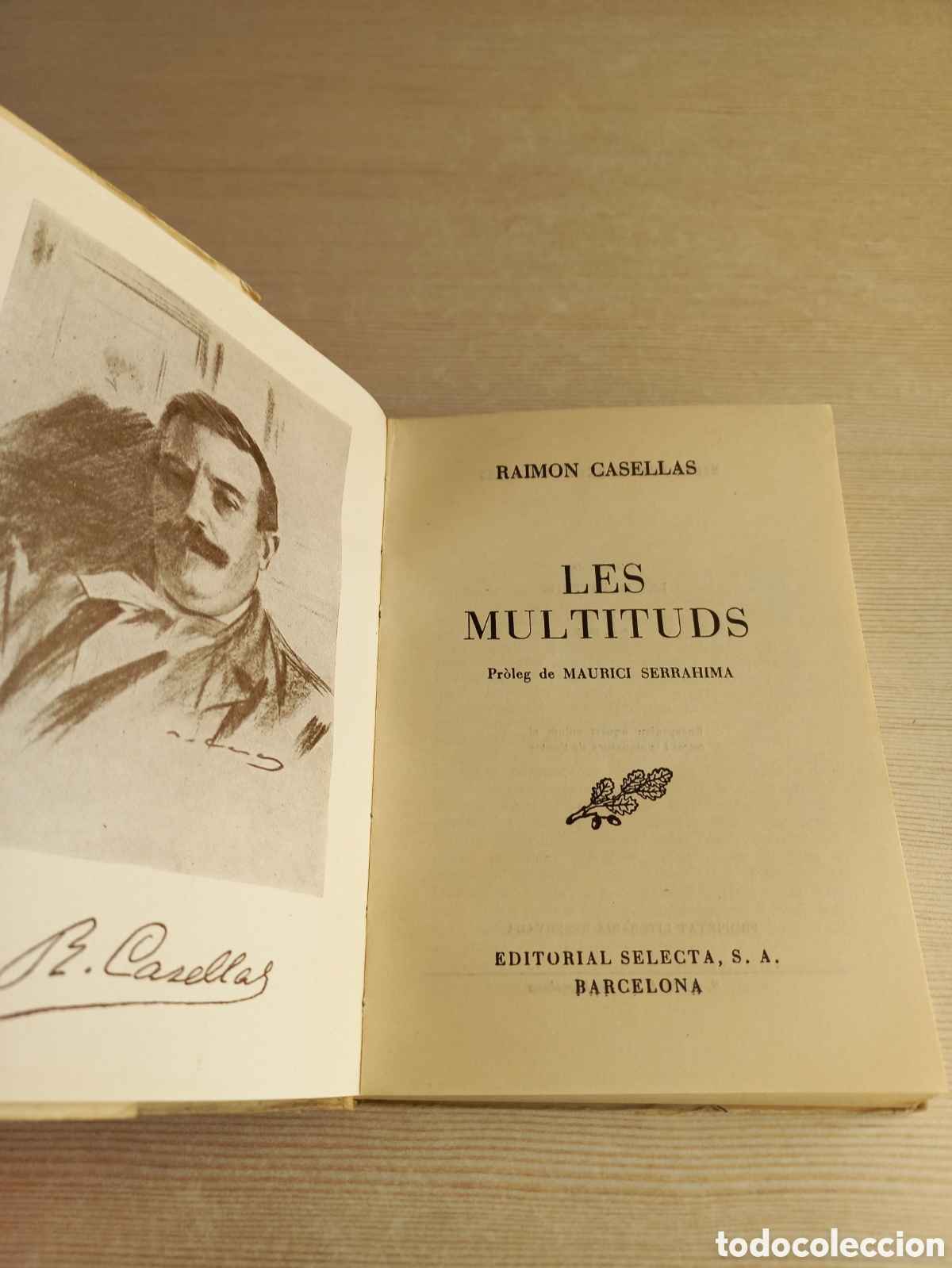 Libros de segunda mano: Les multituds. Raimon Casellas. Editorial Selecta, 1953. - Foto 4