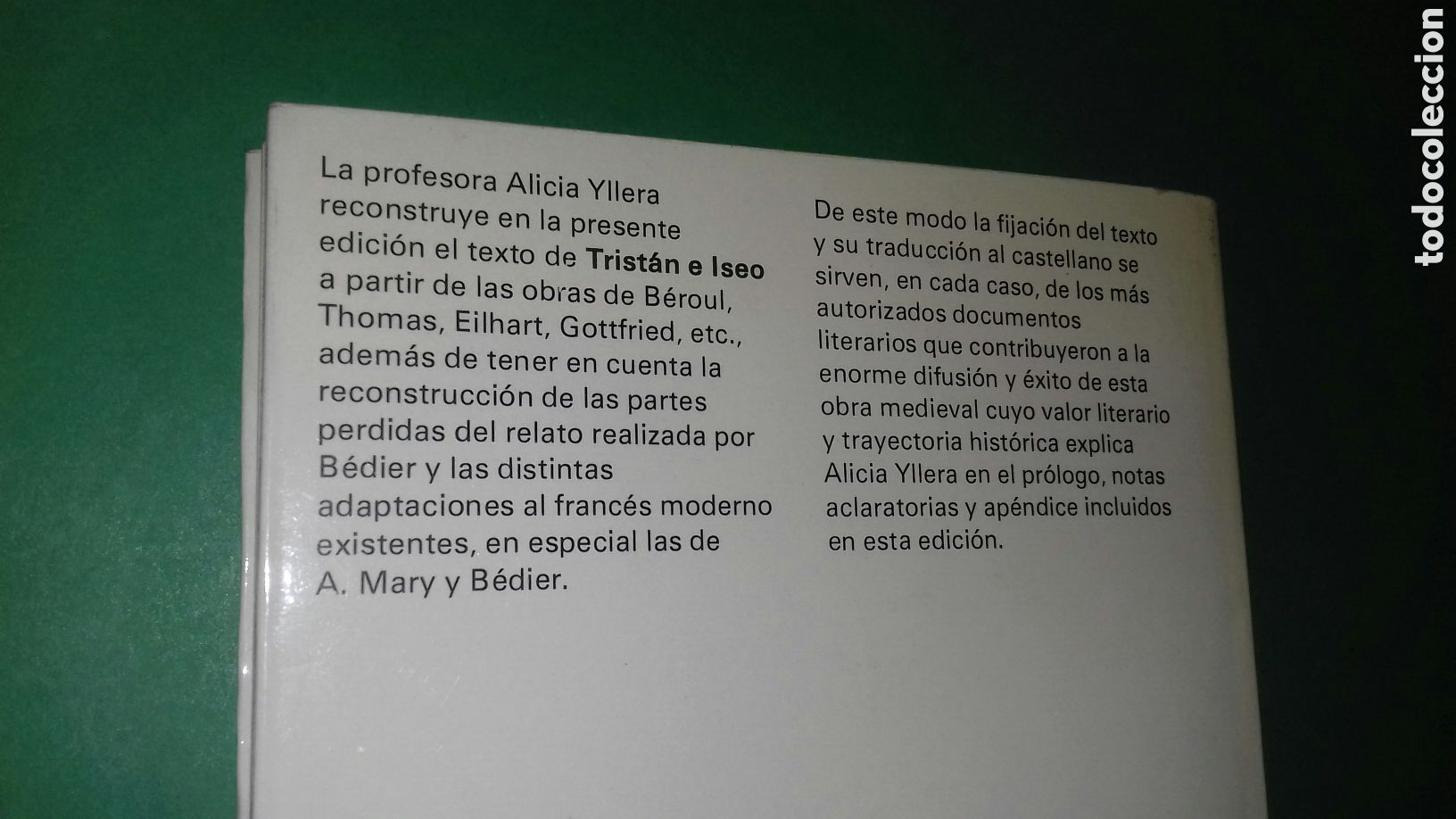 Libros de segunda mano: TRISTAN E ISEO.- ANONIMO. ED. CUPSA, 1978 PRIMERA (1&ordf;) EDICION. - Foto 2