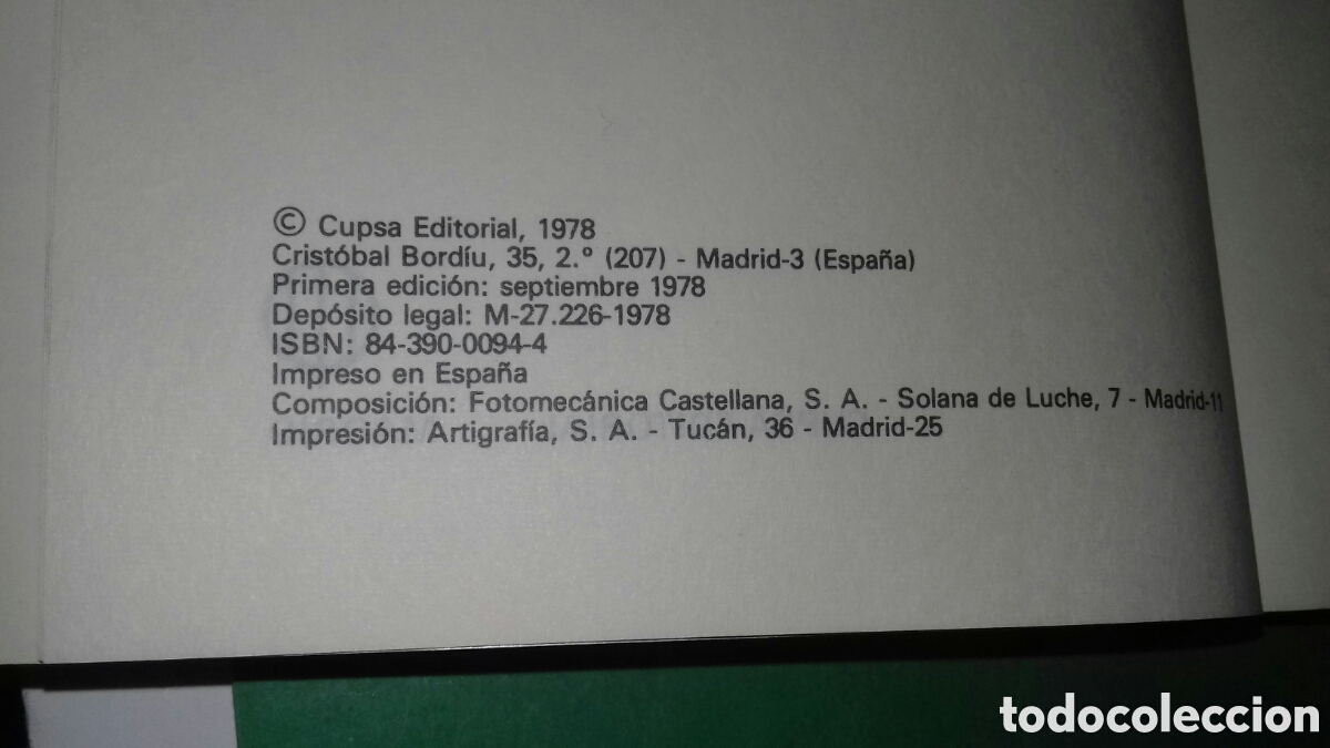 Libros de segunda mano: TRISTAN E ISEO.- ANONIMO. ED. CUPSA, 1978 PRIMERA (1&ordf;) EDICION. - Foto 4