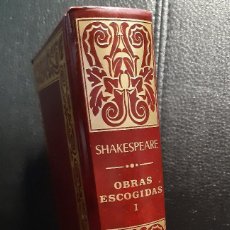 Libros de segunda mano: OBRAS ESCOGIDAS I - LIBRO - SHAKESPEARE - CLASICOS OCEANO - EXCELENTE - NO USO CORREOS. Lote 365822896