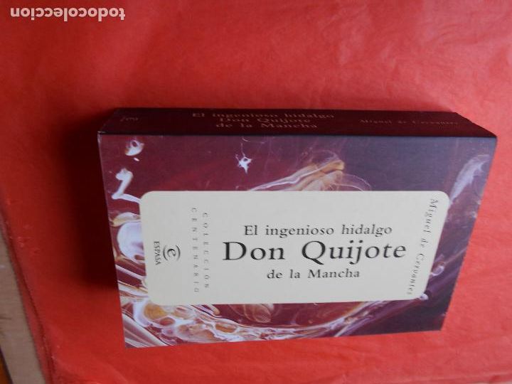 Libros de segunda mano: COLECCI&Oacute;N CENTENARIO ESPASA EL INGENIOSO DON QUIJOTE DE LA MANCHA - Foto 1