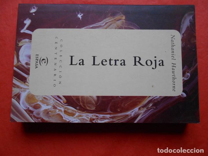 Libros de segunda mano: COLECCI&Oacute;N CENTENARIO ESPASA LA LETRA ROJA - Foto 1
