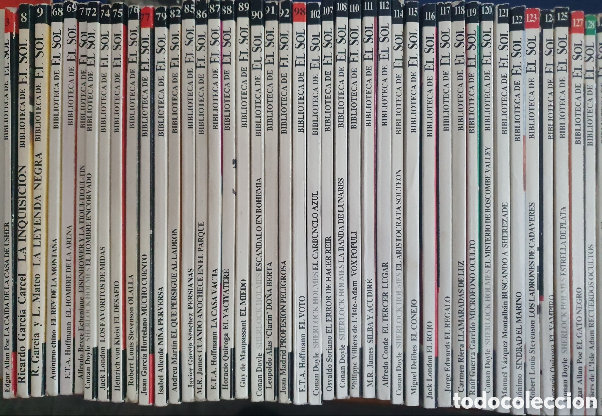 Libros de segunda mano: BIBLIOTECA EL SOL COLECCI&Oacute;N 80 LIBROS - Foto 2