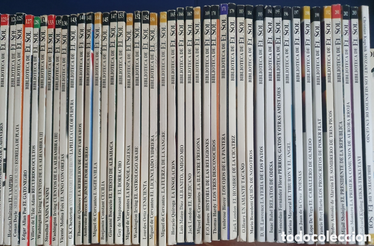 Libros de segunda mano: BIBLIOTECA EL SOL COLECCI&Oacute;N 80 LIBROS - Foto 3
