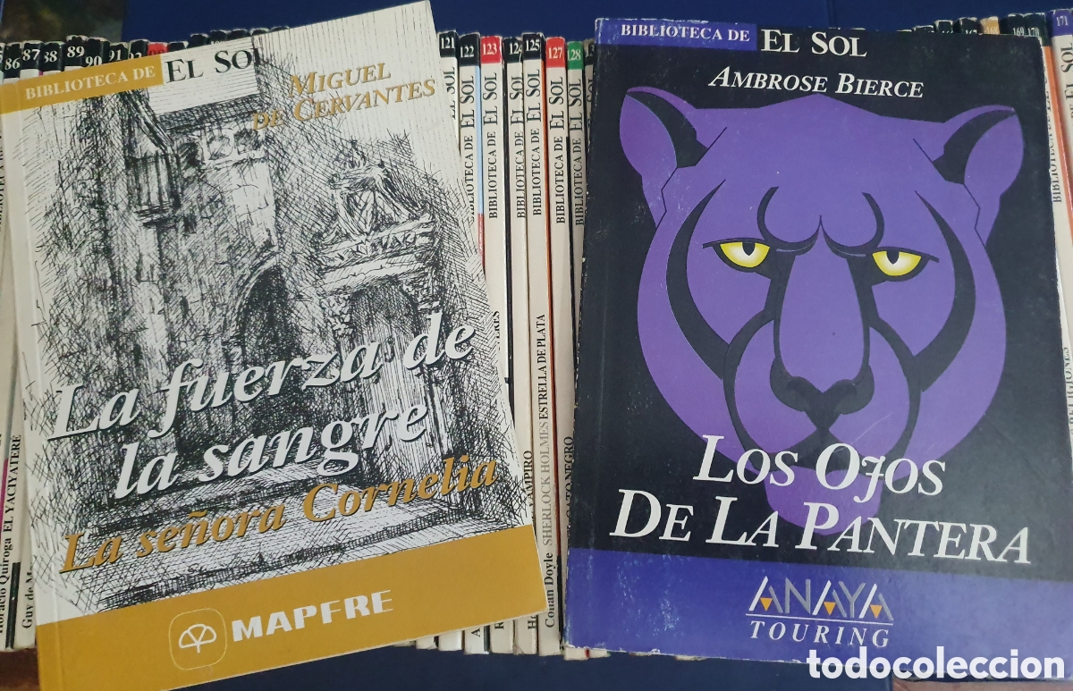 Libros de segunda mano: BIBLIOTECA EL SOL COLECCI&Oacute;N 80 LIBROS - Foto 1
