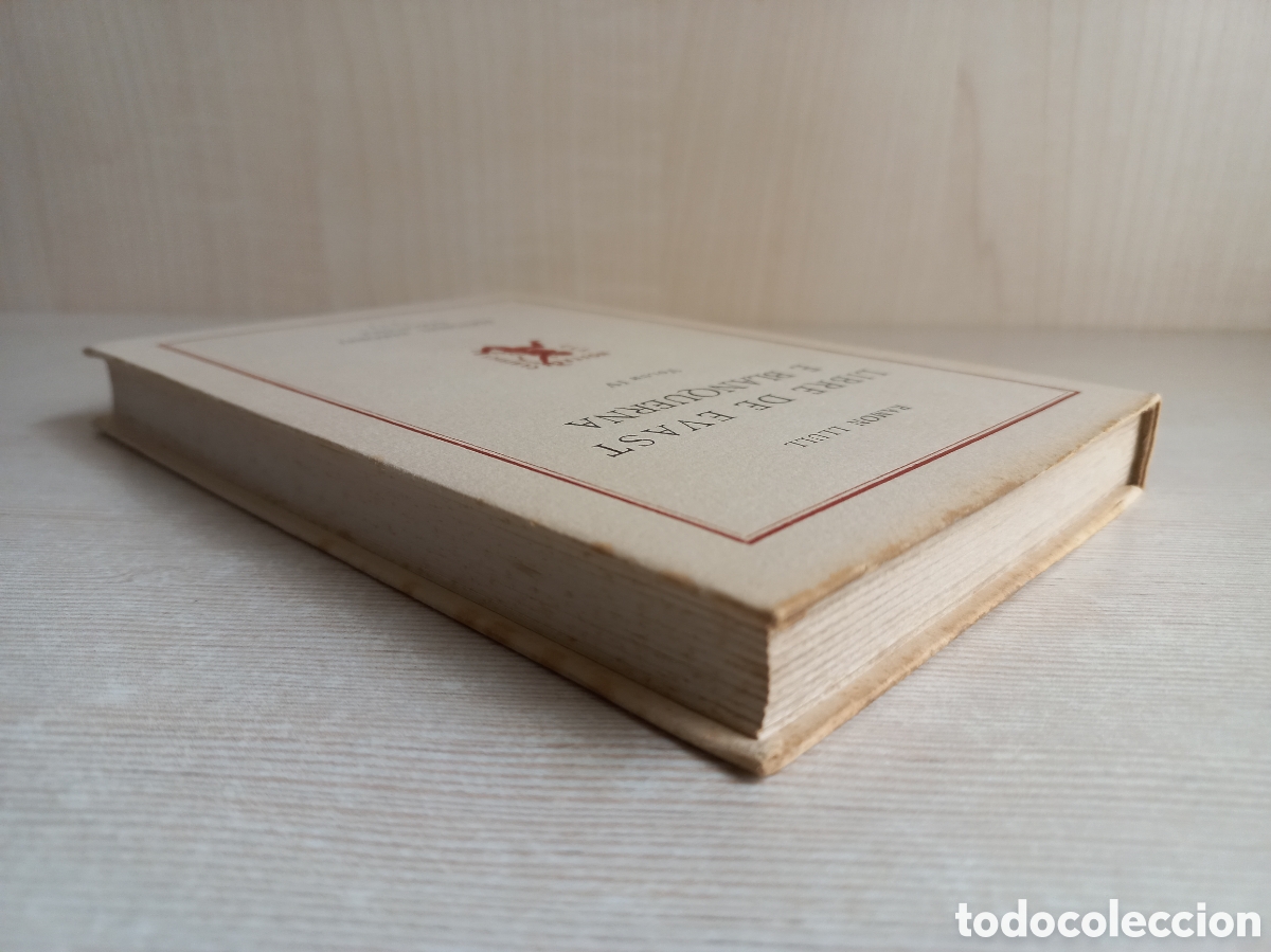 Libros de segunda mano: Libre de evast e Blanquerna IV. Ramon Llull. Editorial Barcino, col-lecci&oacute; els nostres classics, - Foto 5