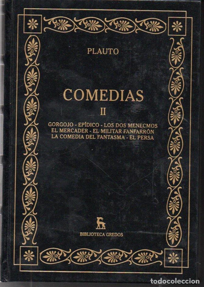 Libros de segunda mano: PLAUTO : COMEDIAS - TRES TOMOS (GREDOS, 2007) - Foto 3