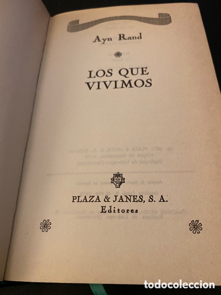 Libros de segunda mano: Los que vivimos . Ayn Rand - Foto 3