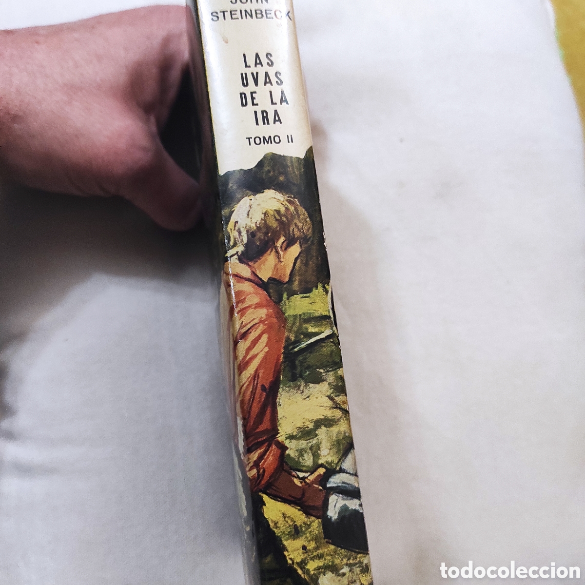 Libros de segunda mano: Las uvas de la ira. Tomos I y II. John Steinbeck - Foto 7