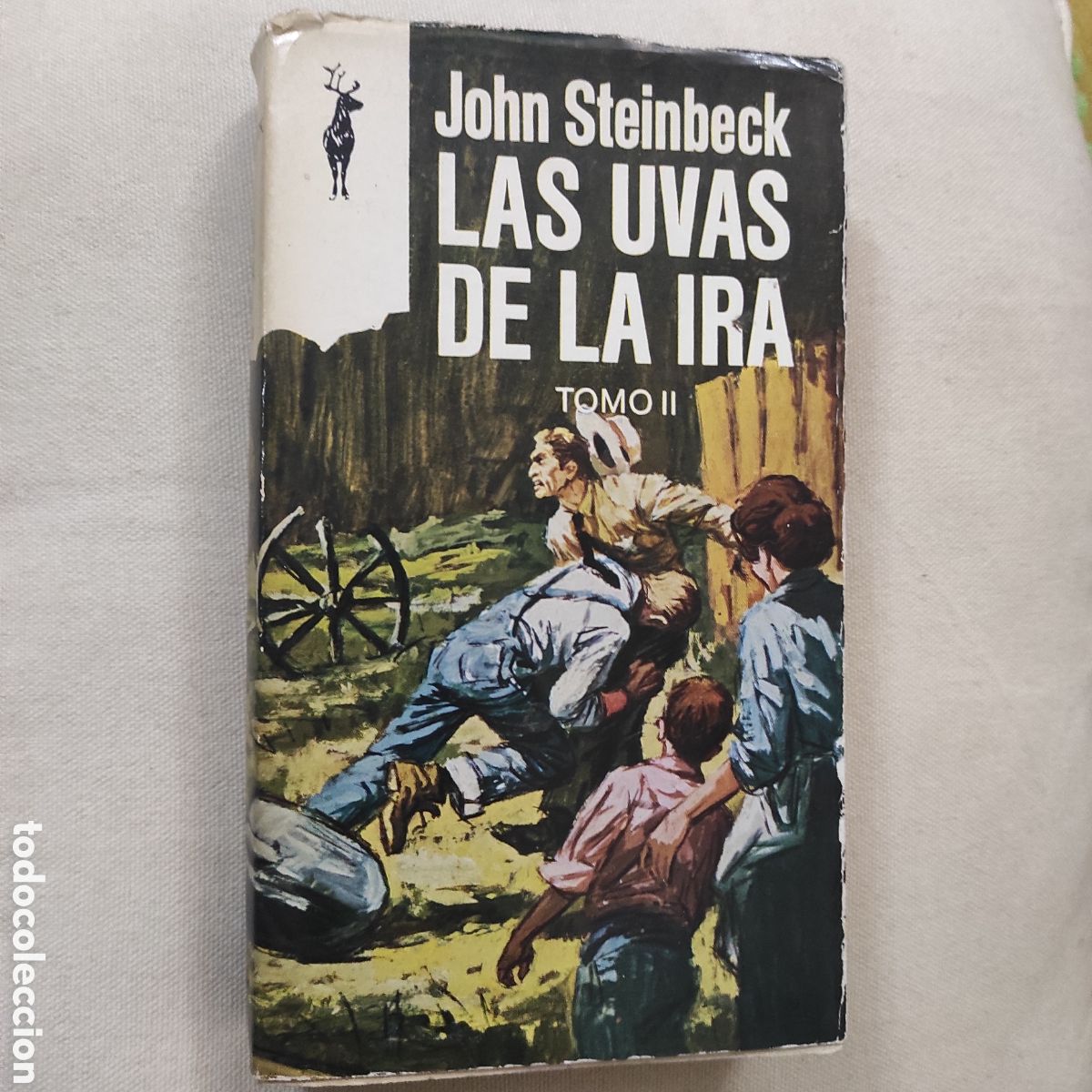 Libros de segunda mano: Las uvas de la ira. Tomos I y II. John Steinbeck - Foto 4