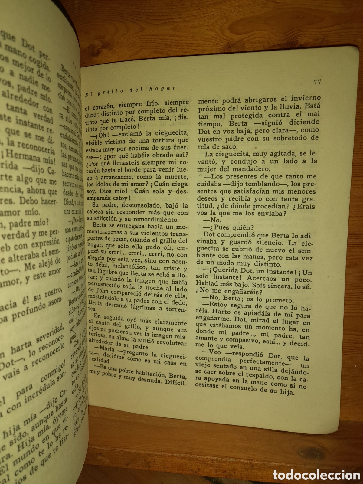 Libros de segunda mano: CARLOS DICKENS EL GRILLO DEL HOGAR PRIMERA EDICION 1944 EDICIONES REGUERA - Foto 5