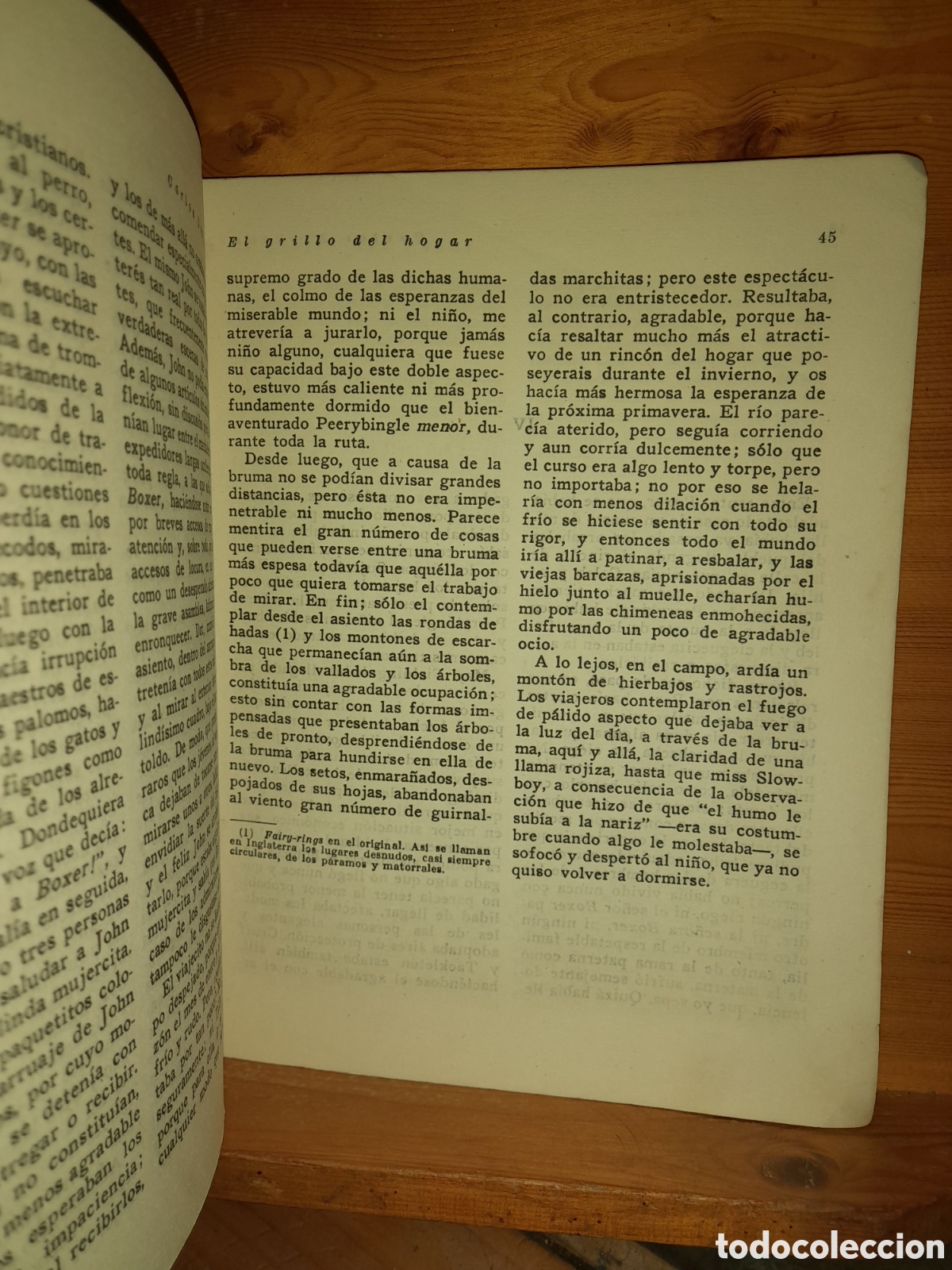 Libros de segunda mano: CARLOS DICKENS EL GRILLO DEL HOGAR PRIMERA EDICION 1944 EDICIONES REGUERA - Foto 6
