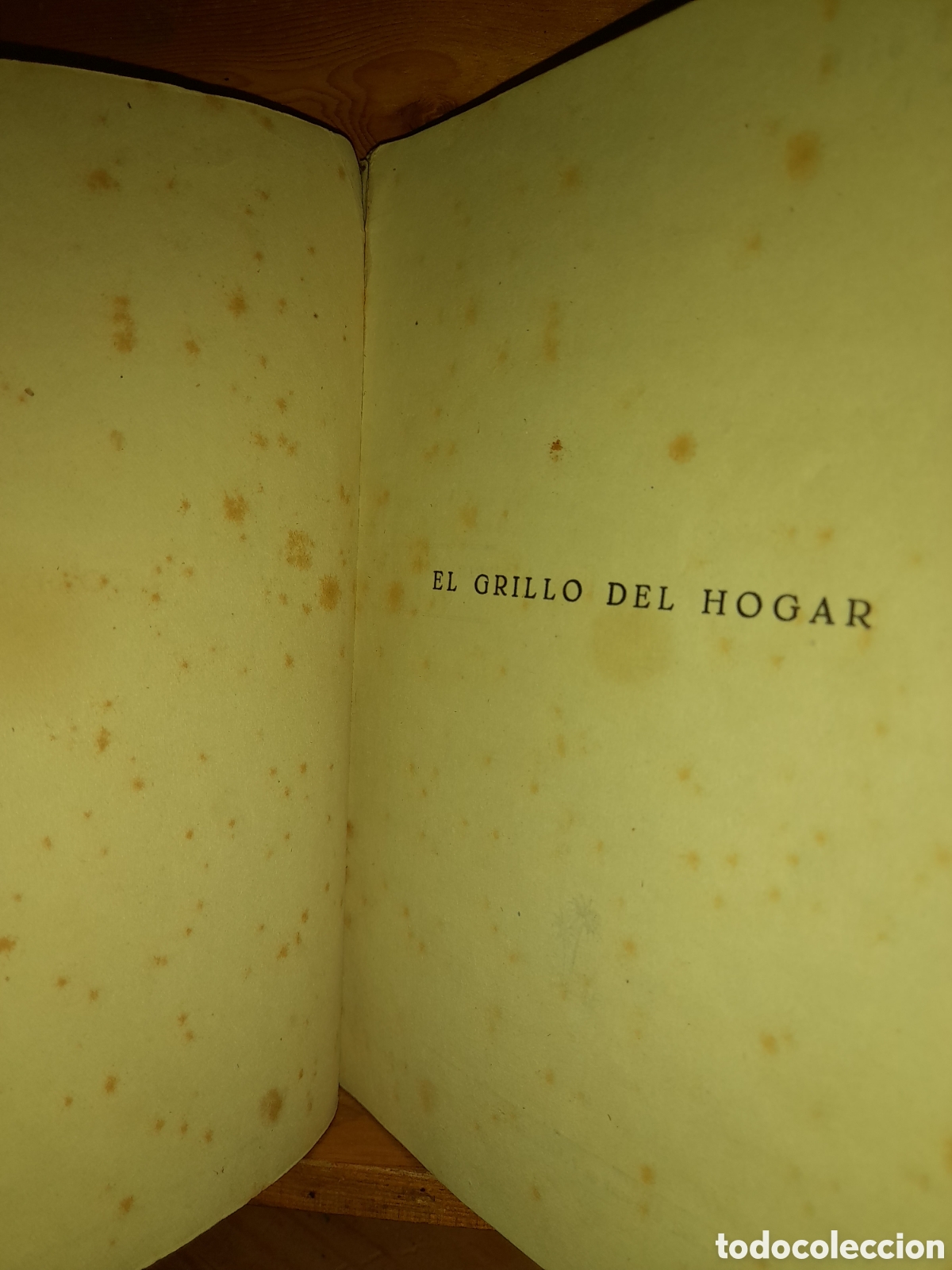 Libros de segunda mano: CARLOS DICKENS EL GRILLO DEL HOGAR PRIMERA EDICION 1944 EDICIONES REGUERA - Foto 8