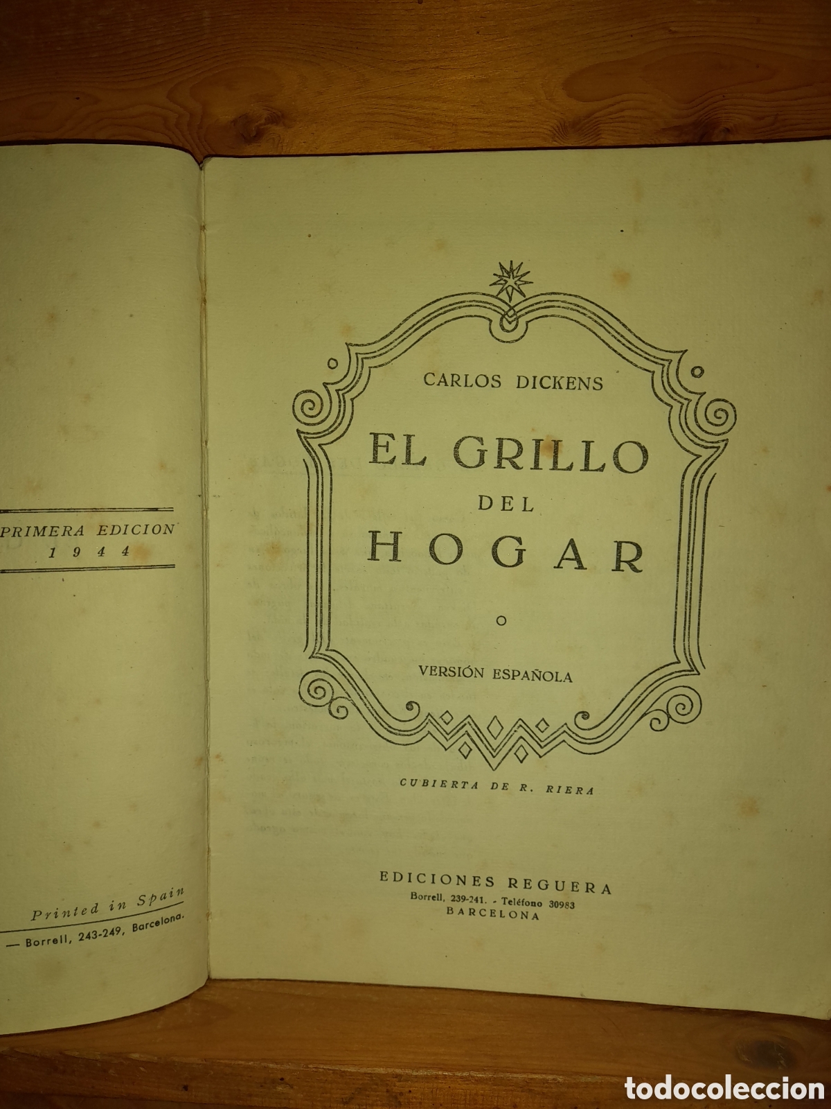 Libros de segunda mano: CARLOS DICKENS EL GRILLO DEL HOGAR PRIMERA EDICION 1944 EDICIONES REGUERA - Foto 9