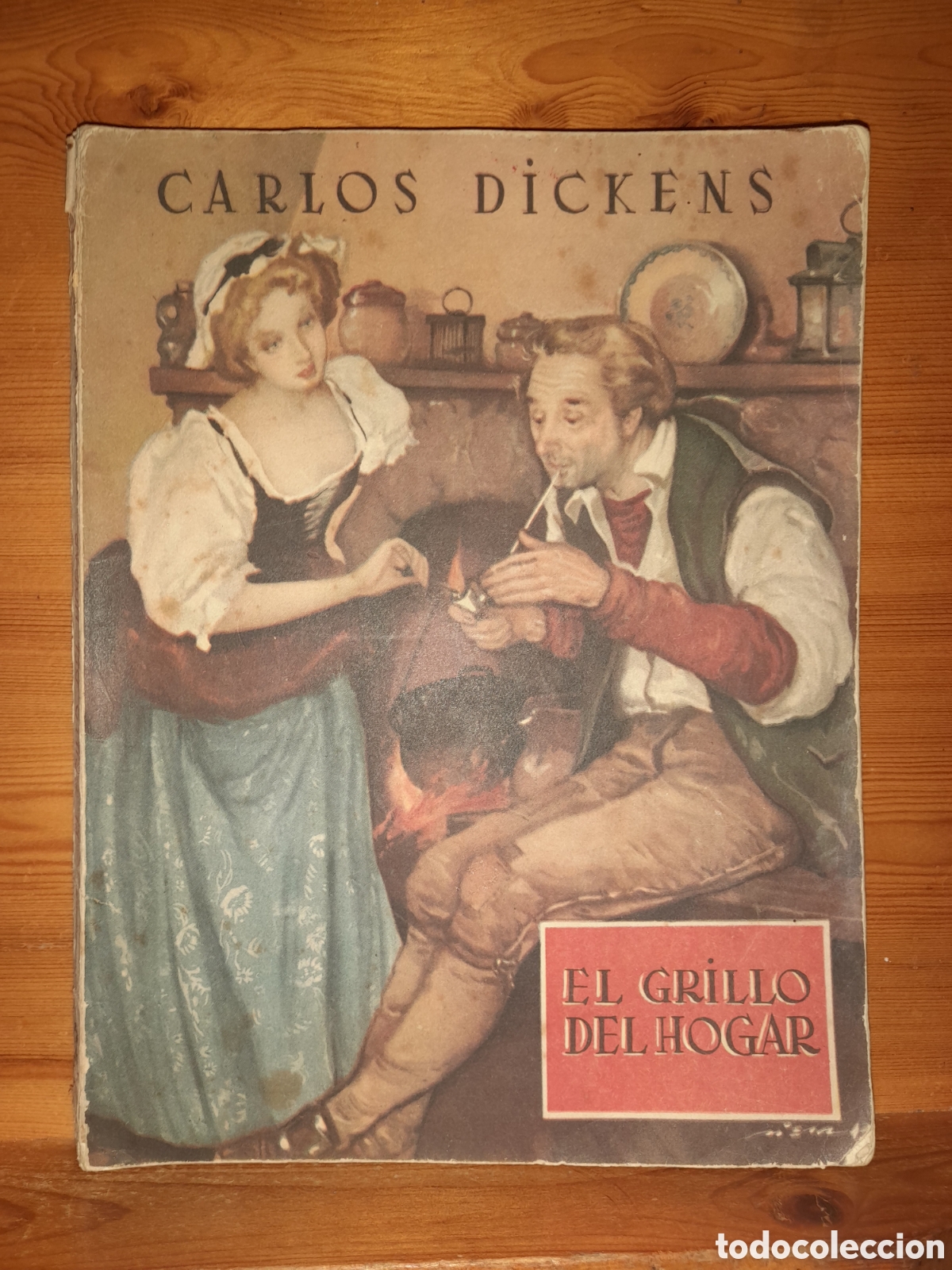 Libros de segunda mano: CARLOS DICKENS EL GRILLO DEL HOGAR PRIMERA EDICION 1944 EDICIONES REGUERA - Foto 1
